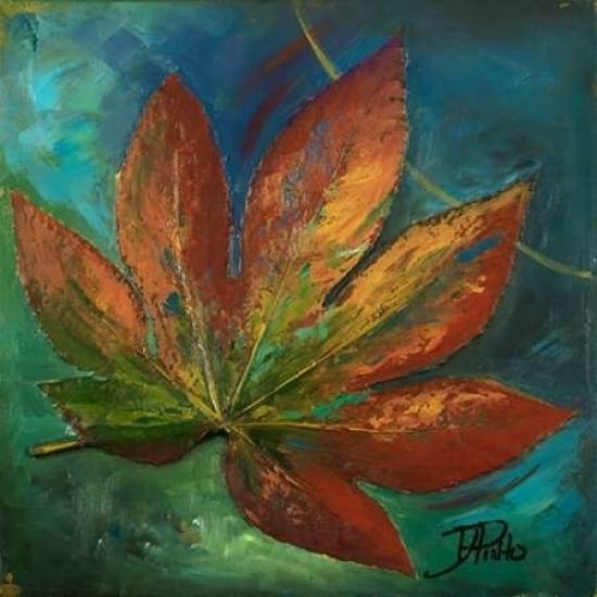 Blue Leaf I Poster Print by Patricia Pinto-VARPDX6831 Image 2