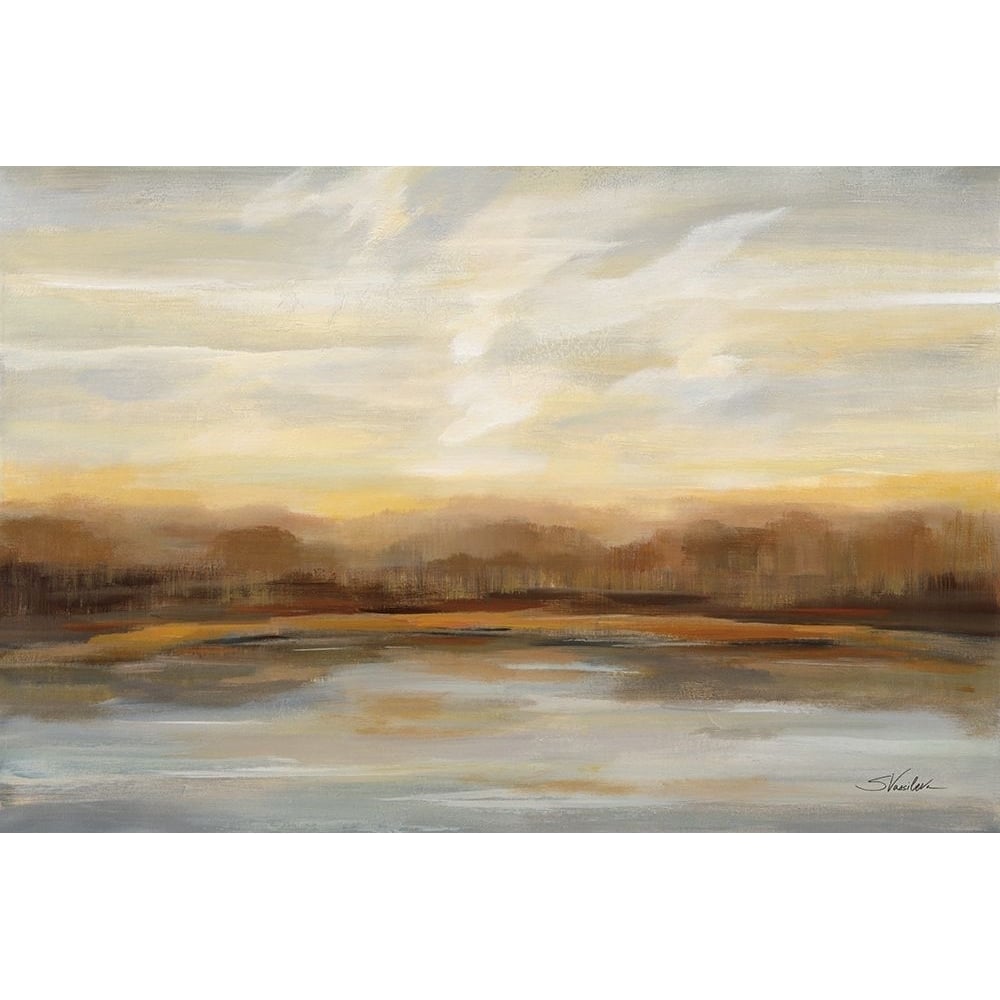 Fall Lake Sunset Poster Print - Silvia Vassileva-VARPDX68338 Image 1