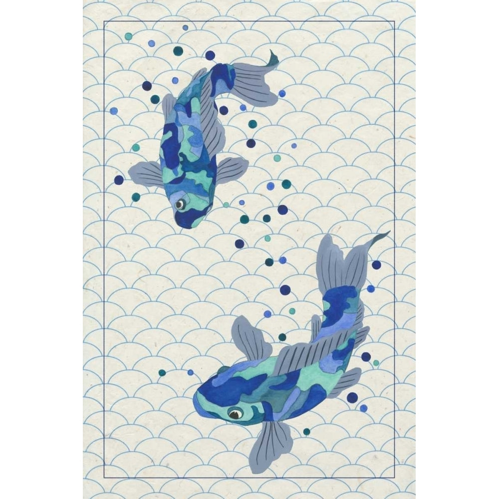 Playful Koi II Poster Print - Rebecca Bryant-VARPDX68418Z Image 1