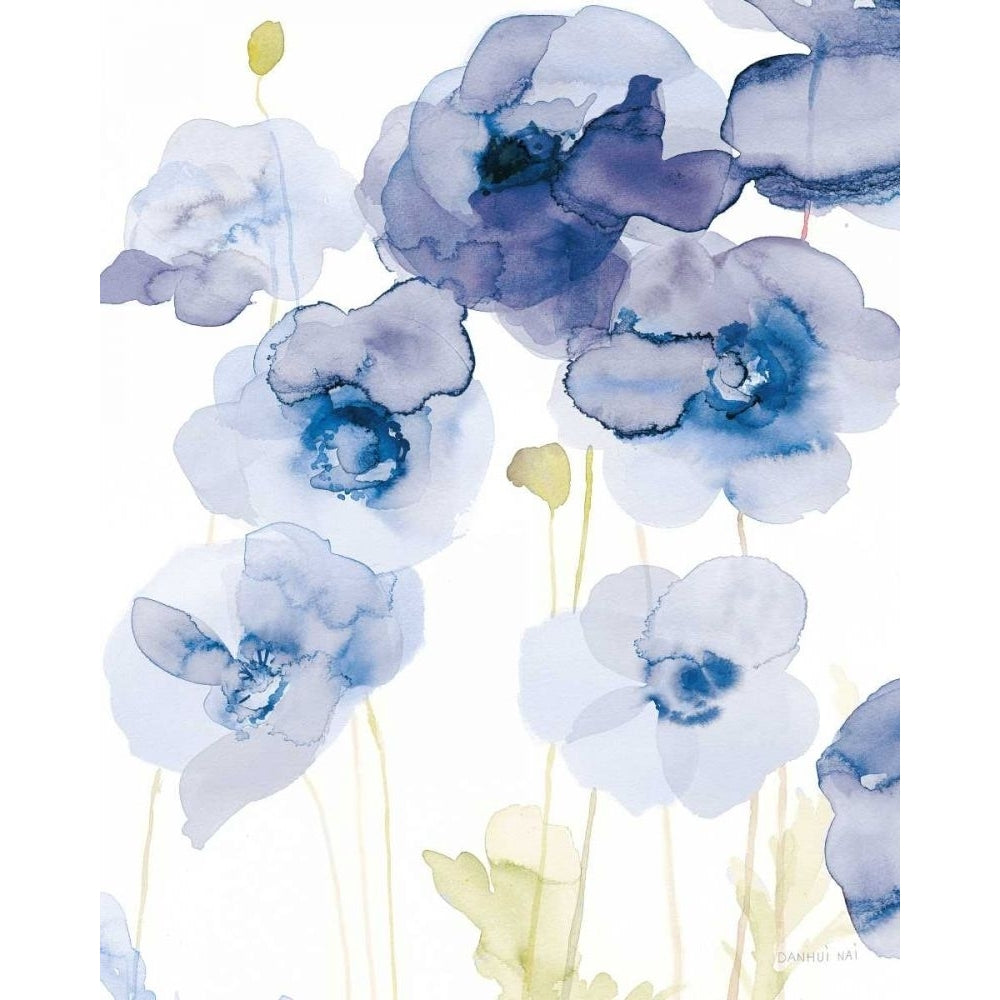 Delicate Poppies III Blue by Danhui Nai-VARPDX68407 Image 1