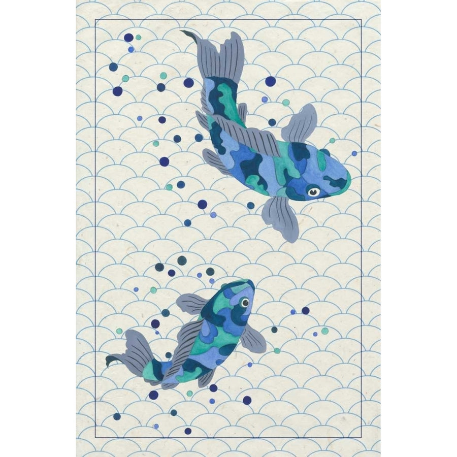 Playful Koi I Poster Print - Rebecca Bryant-VARPDX68417Z Image 1