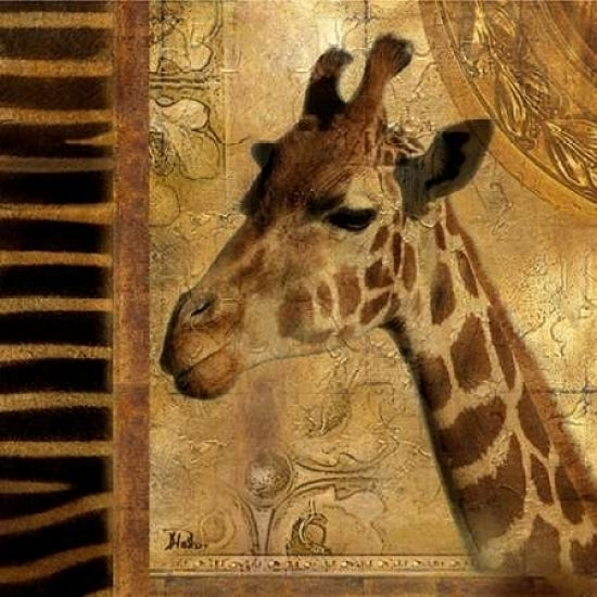 Elegant Safari III-Giraffe Poster Print by Patricia Pinto-VARPDX6853C Image 1