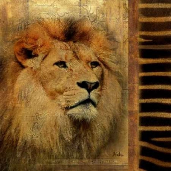 Elegant Safari IV - Lion Poster Print by Patricia Pinto-VARPDX6854C Image 2