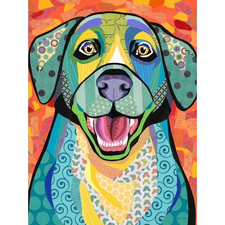 Happy Lab Poster Print by Paper Pictures By Laura-VARPDX688YAG1000 Image 2