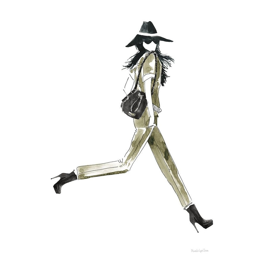 Out On the Town I Olive Poster Print - Mercedes Lopez Charro-VARPDX68922 Image 1