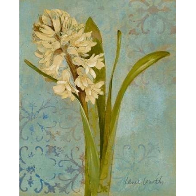 Hyacinth on Teal I Poster Print by Lanie Loreth-VARPDX6892A Image 1