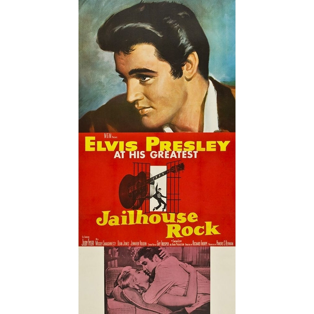 Jailhouse Rock-1957 Poster Print - Hollywood Archive Vintage-VARPDX69045 Image 1