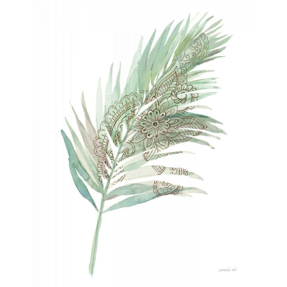 Boho Tropical Leaf III Green by Danhui Nai-VARPDX69184 Image 1