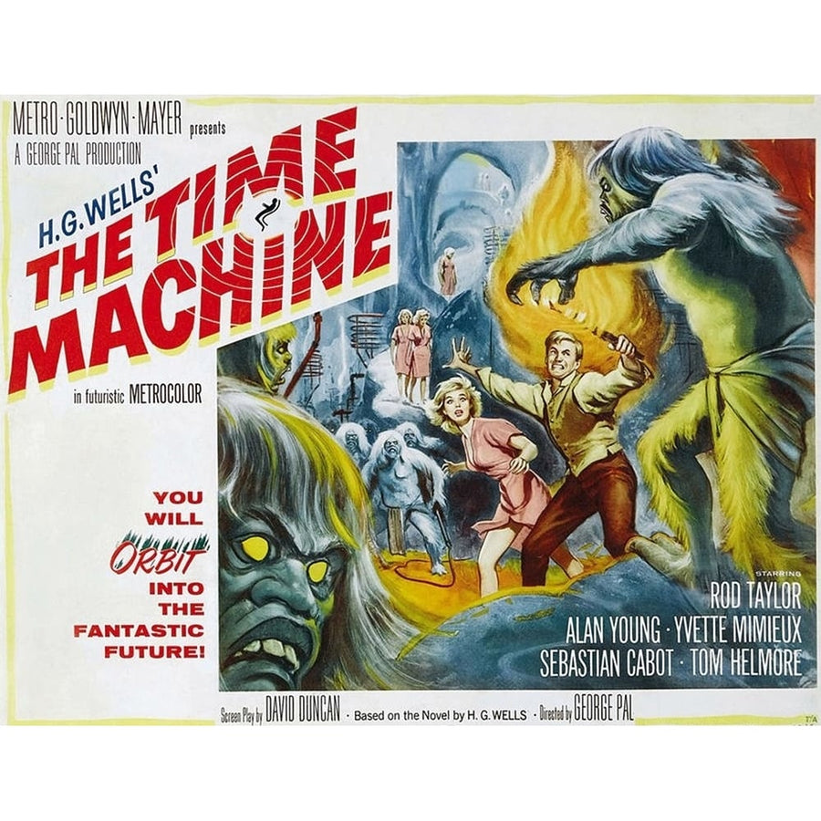 The Time Machine-1960 Poster Print - Hollywood Archive Vintage-VARPDX69263 Image 1