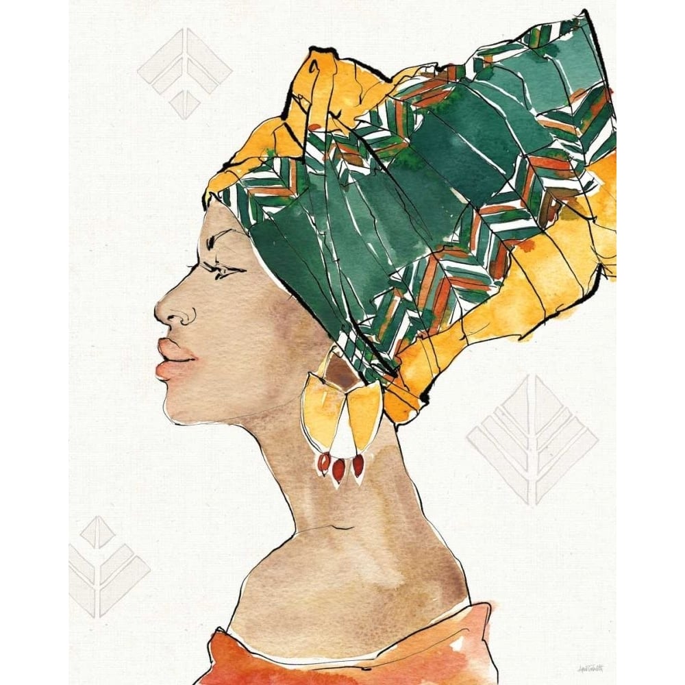 African Flair VII by Anne Tavoletti-VARPDX69446 Image 1