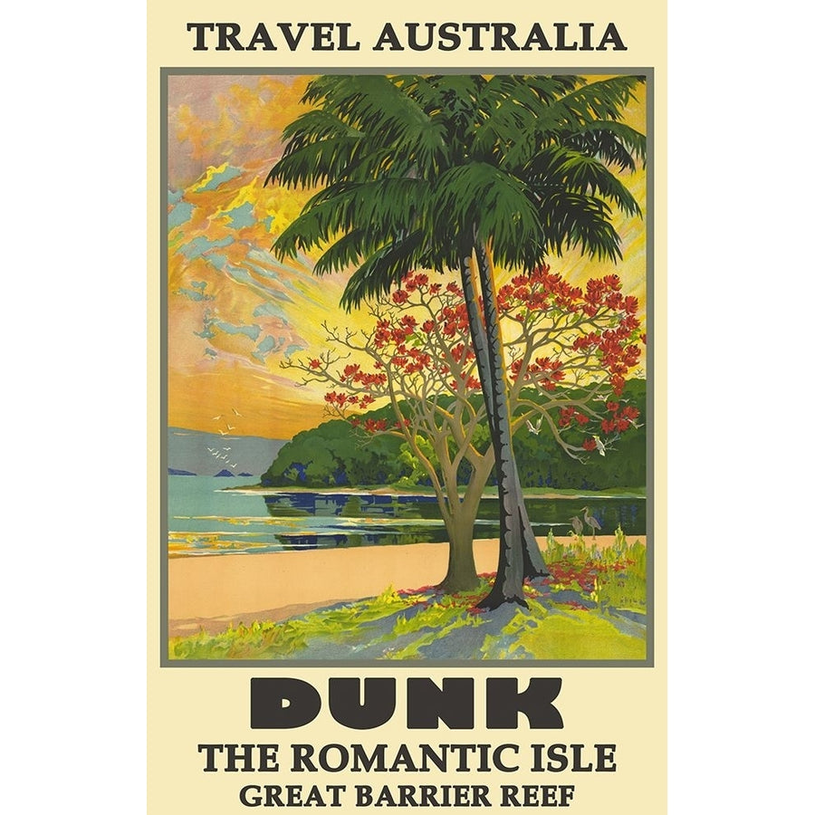 Australia Vintage Poster Poster Print - Travel Posters Vintage-VARPDX69452 Image 1