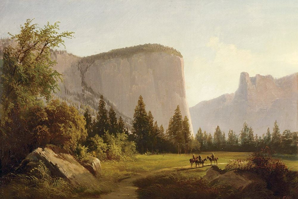 El Capitan Yosemite Valley Poster Print - Thomas Hill-VARPDX69802 Image 1