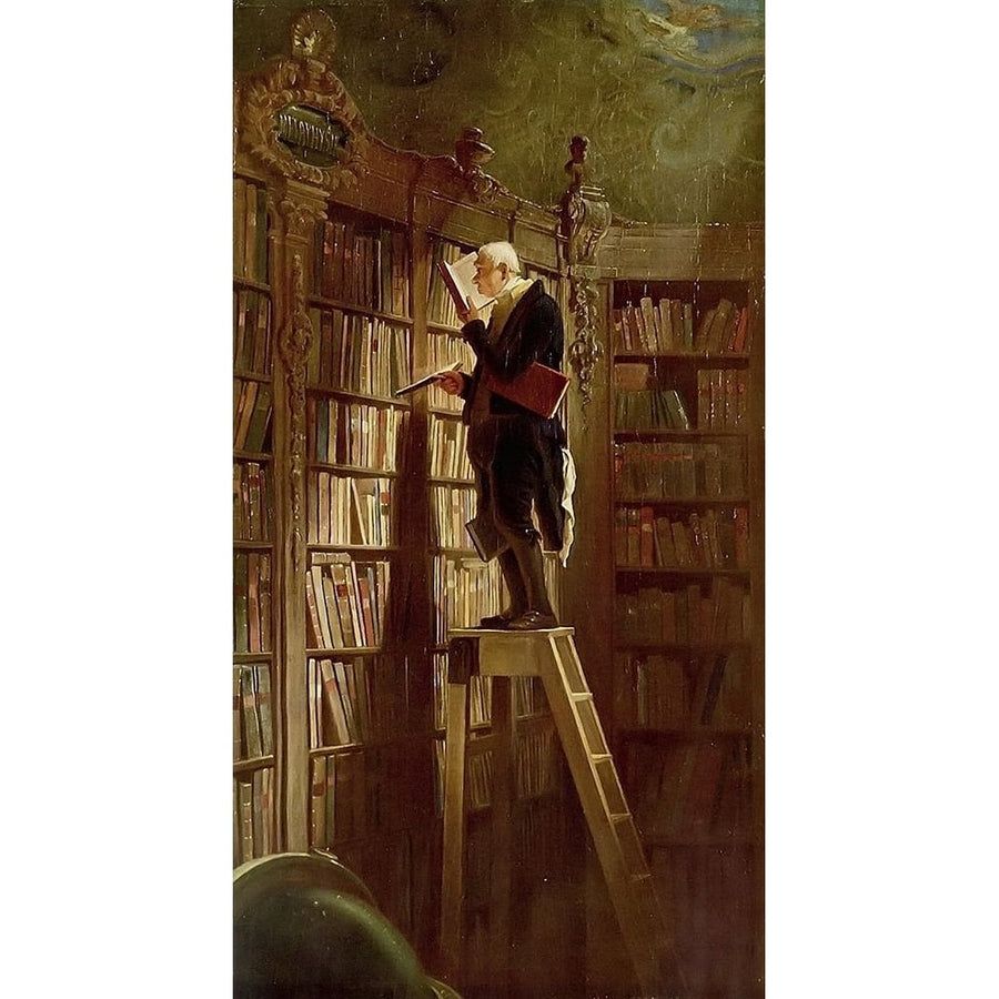 The Bookworm Poster Print - Karl Spitzweg-VARPDX69816 Image 1