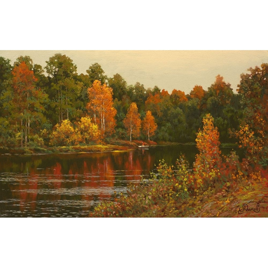 Autumn River Poster Print - Alexey Adamov-VARPDX6ADAM061 Image 1