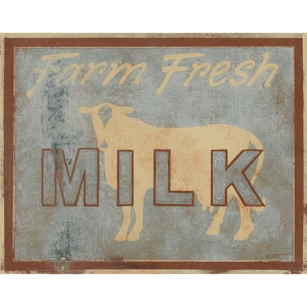 Milk Poster Print - Norman Wyatt-VARPDX70577D Image 1