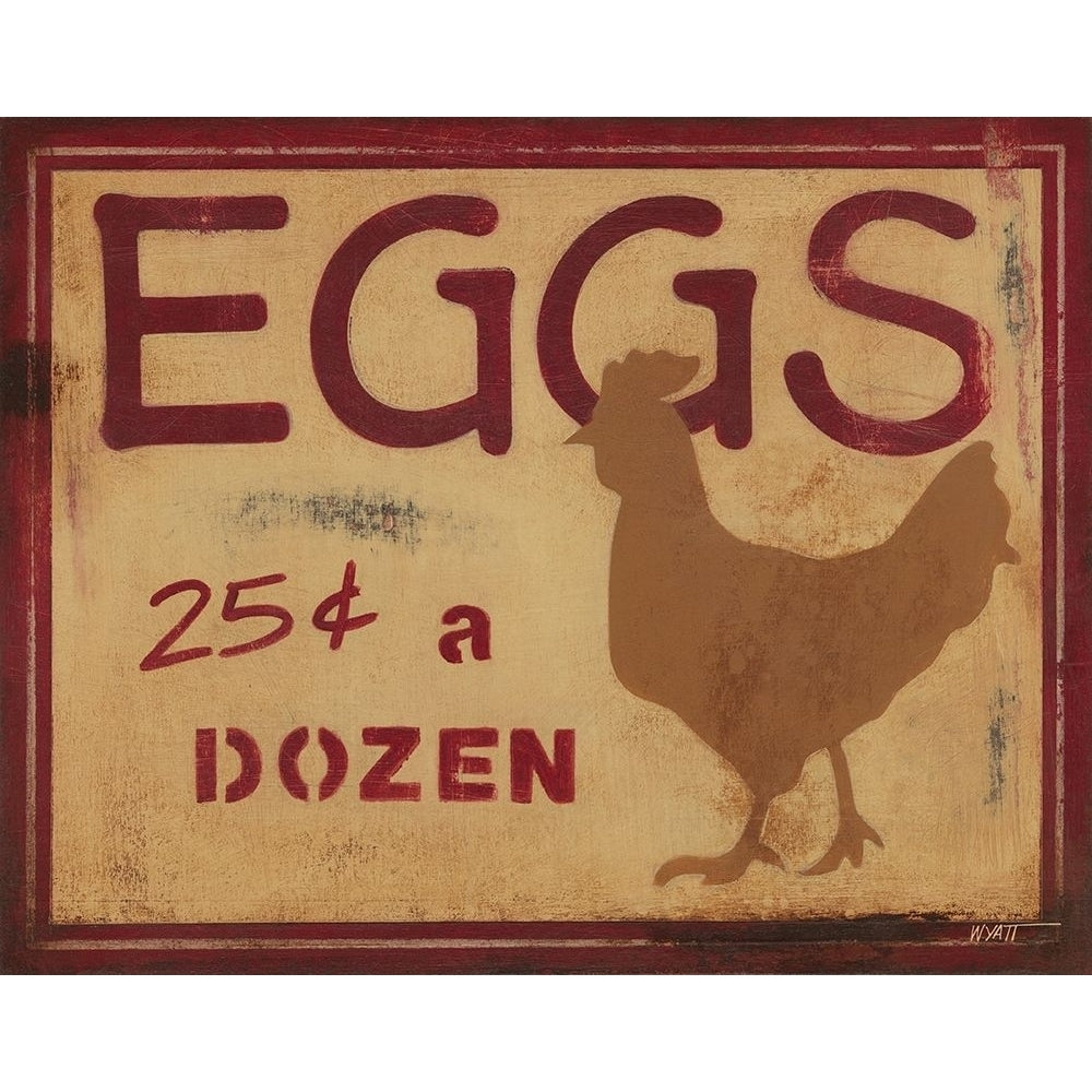 Eggs Poster Print - Norman Wyatt-VARPDX70578D Image 1