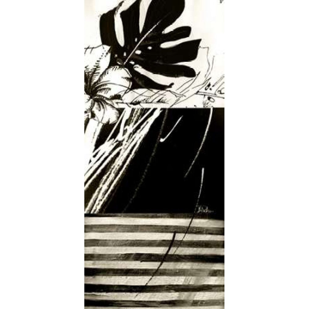 Black and White Leaves II Poster Print by Patricia Pinto-VARPDX7069 Image 2