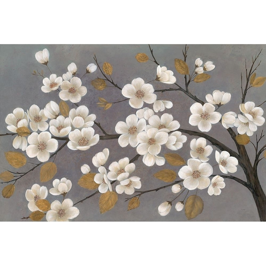 Gold Leaf Blossom Branch Poster Print by Crystal Ng-VARPDX706NGS1000 Image 1