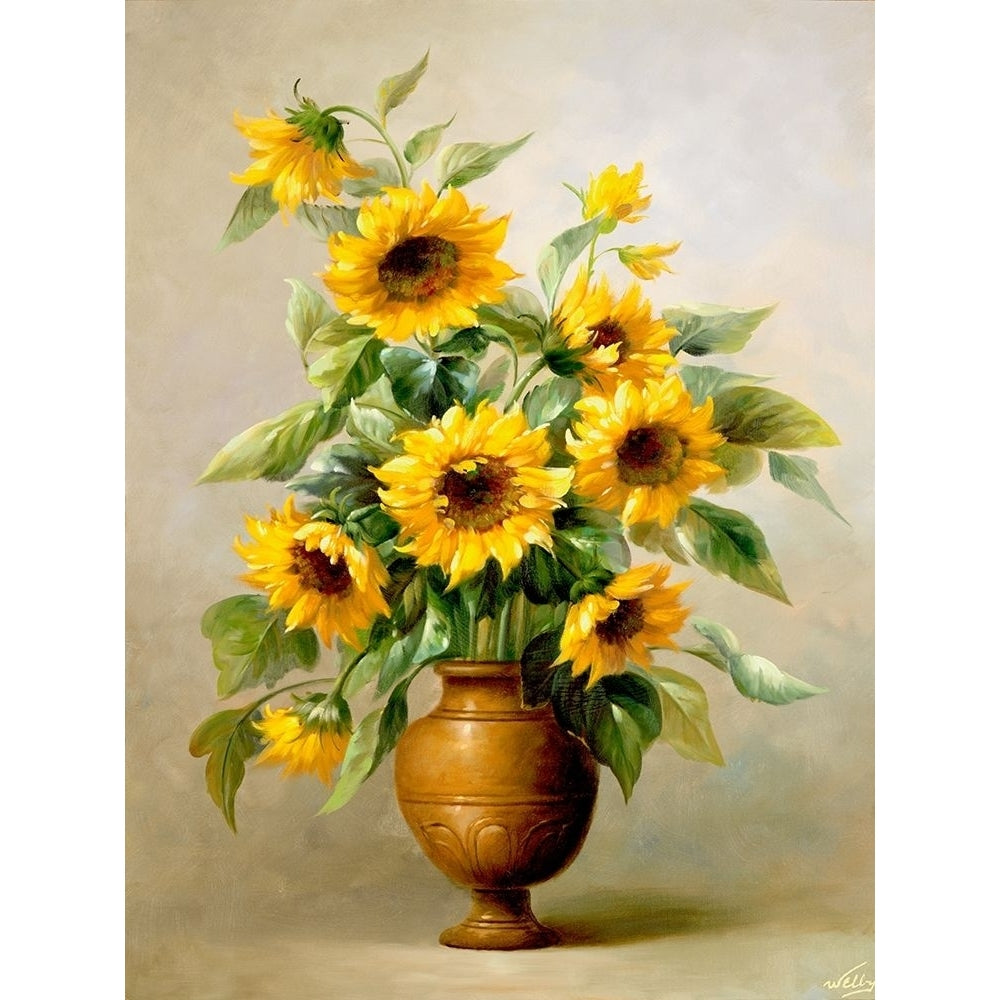 Sunflowers in Bronze I by Welby-VARPDX70753 Image 1