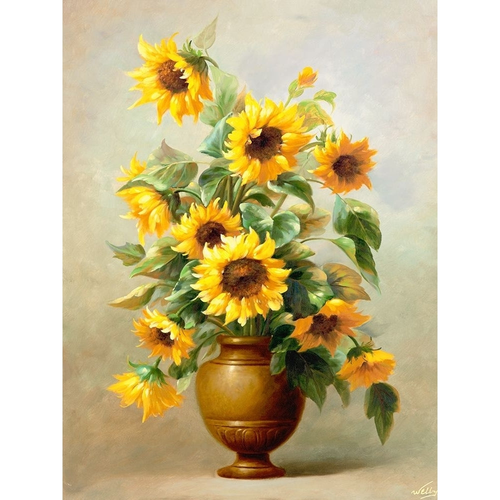 Sunflowers in Bronze II by Welby-VARPDX70754 Image 1