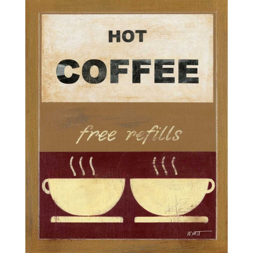 Hot Coffee II Poster Print - Norman Wyatt-VARPDX70804D Image 1