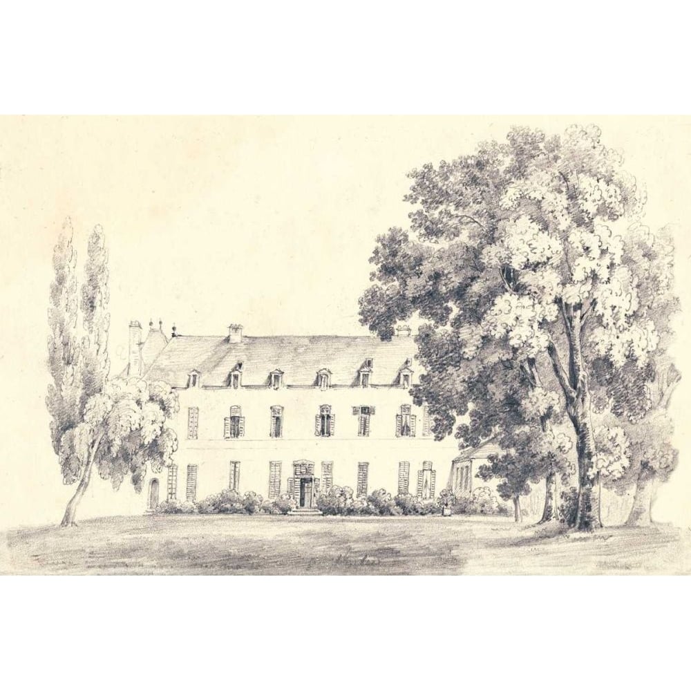 Country House Sketch by Wild Apple Portfolio-VARPDX70888 Image 1