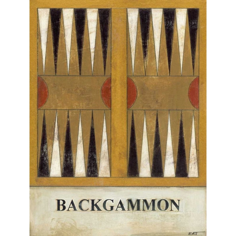 Backgammon Poster Print - Norman Wyatt-VARPDX71004Z Image 1