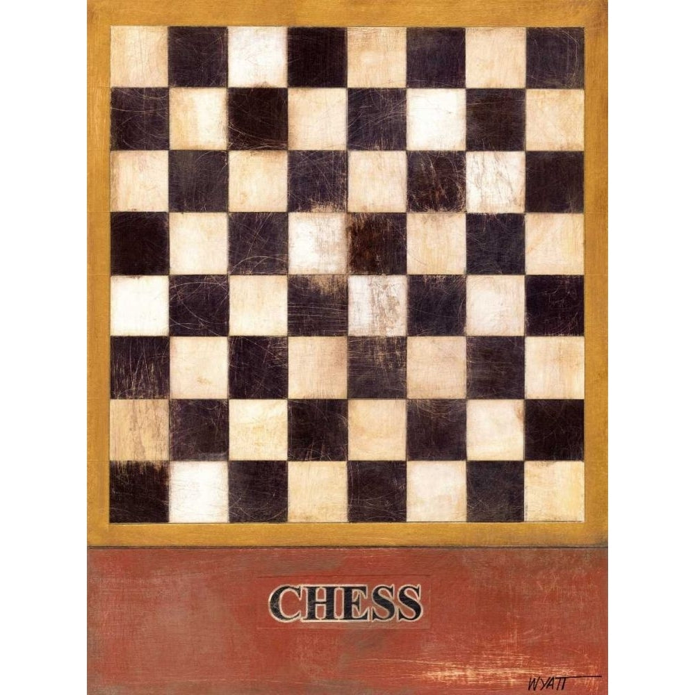 Chess Poster Print - Norman Wyatt-VARPDX71001D Image 1