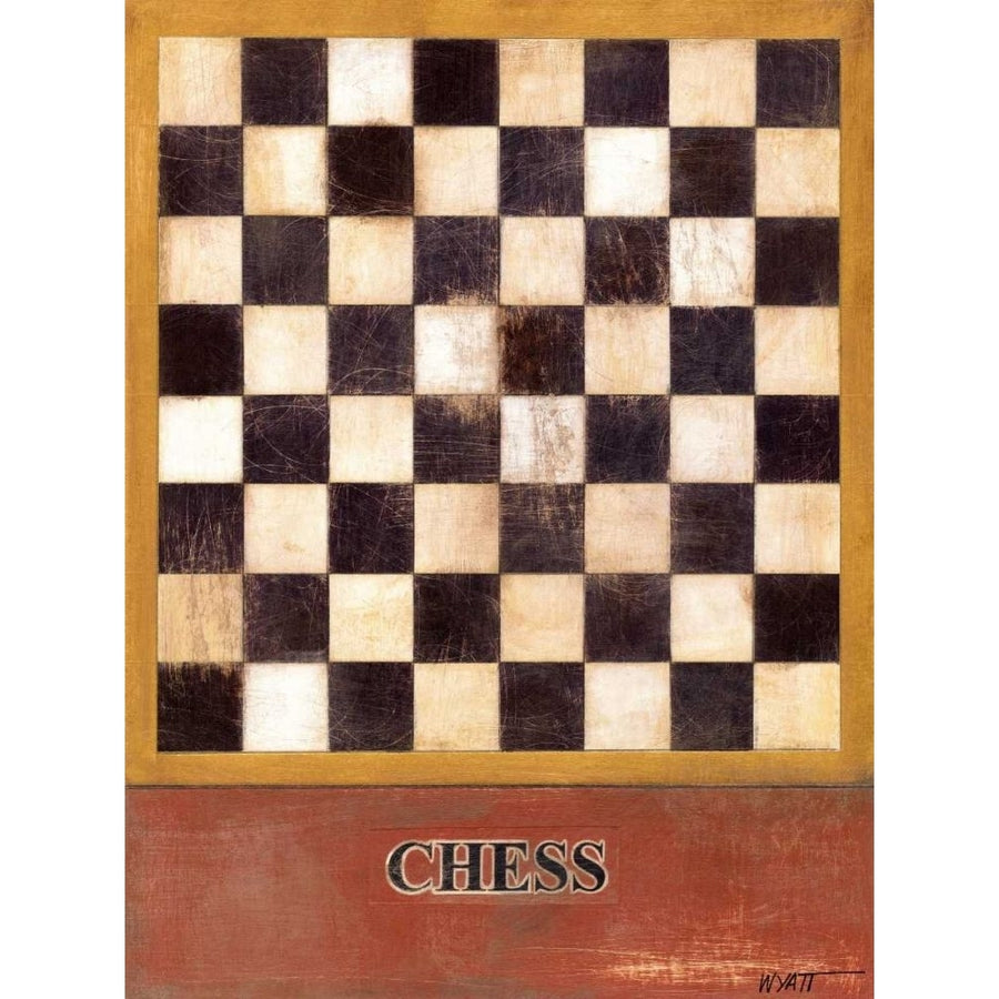 Chess Poster Print - Norman Wyatt-VARPDX71001D Image 1