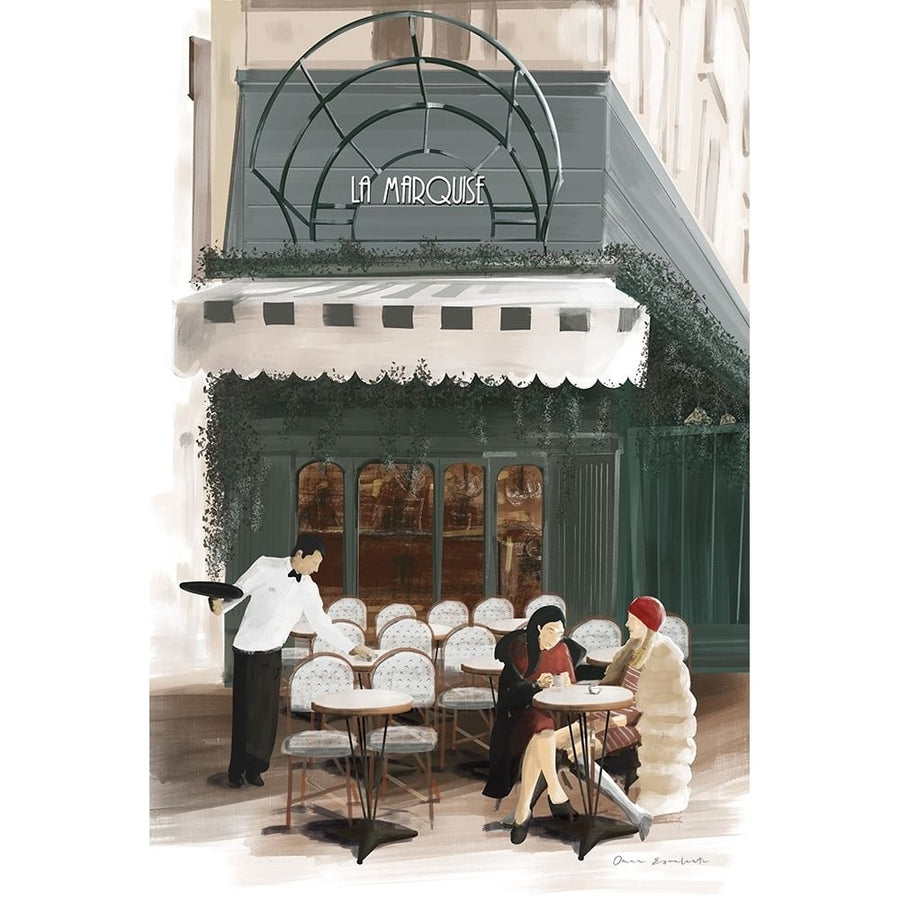 Paris Bistro Poster Print - Omar Escalante-VARPDX71213 Image 1