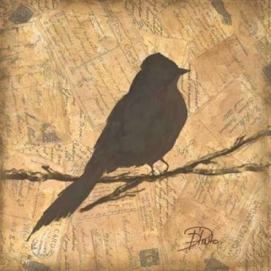 Bird Silhouette I Poster Print by Patricia Pinto-VARPDX7130 Image 2