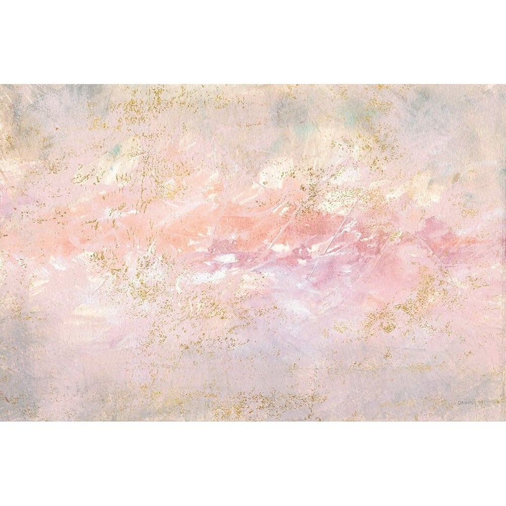 Through Fog Blush and Gold Poster Print - Danhui Nai-VARPDX71365 Image 1