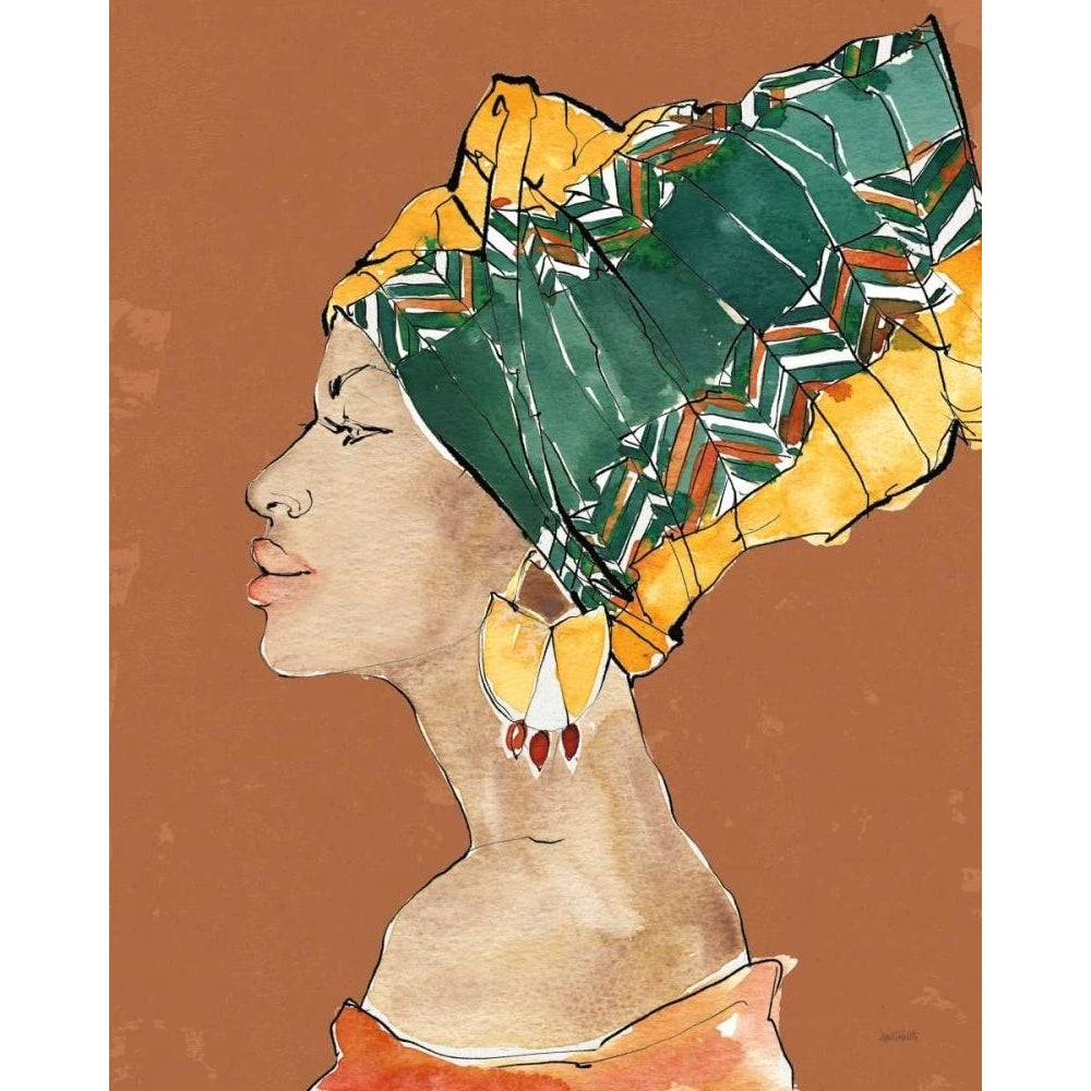 African Flair VII Earthy by Anne Tavoletti-VARPDX71529 Image 1