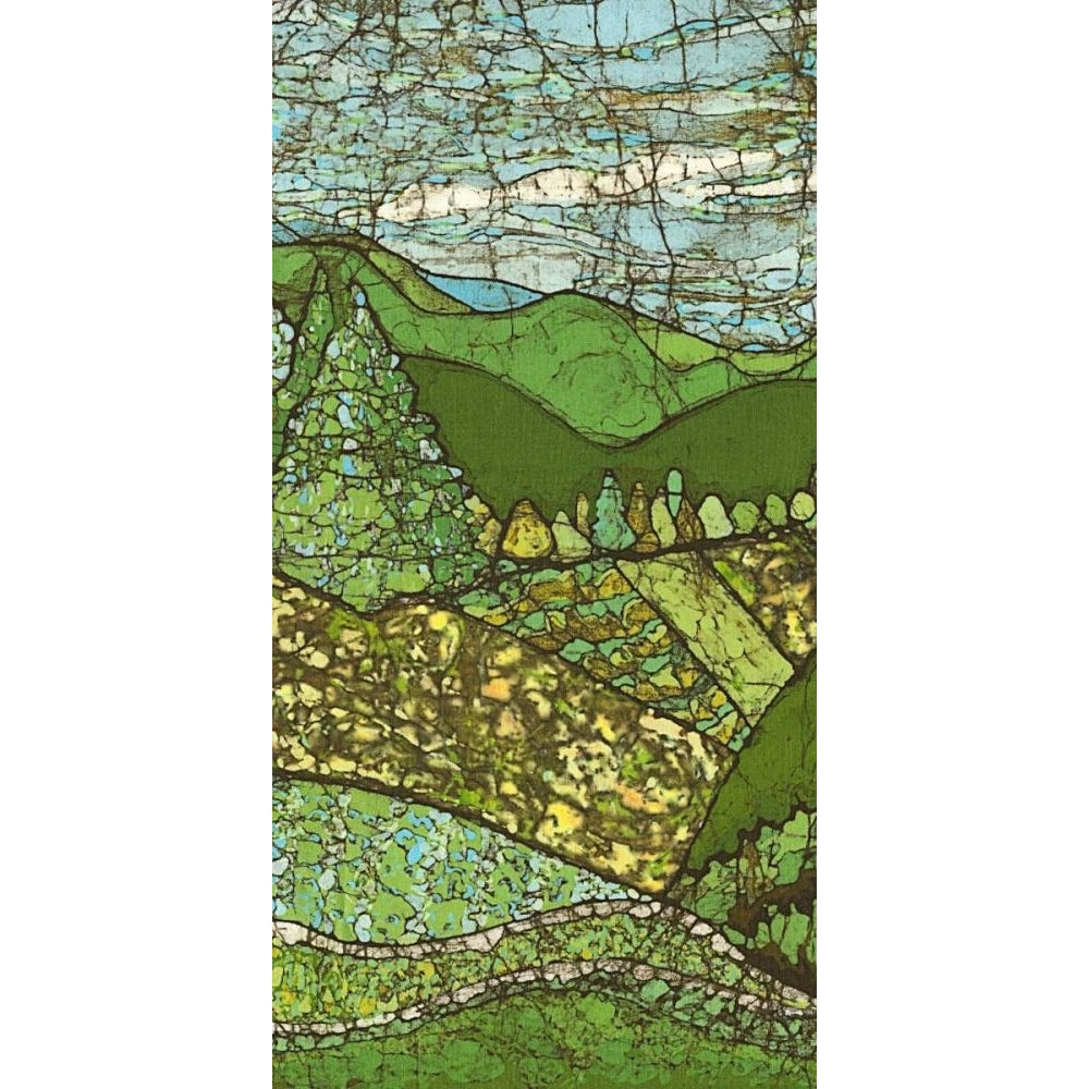 Green Landscape I Poster Print - Andrea Davis-VARPDX71730GG Image 1