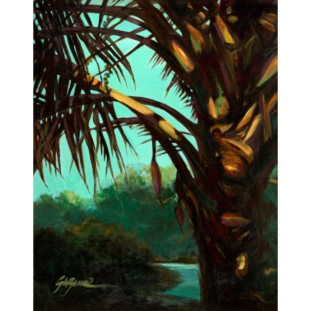 Dark Palm Poster Print - Suzanne Wilkins-VARPDX71763GG Image 1