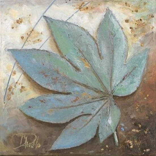 Turquoise Leaf I Poster Print by Patricia Pinto-VARPDX7204 Image 2