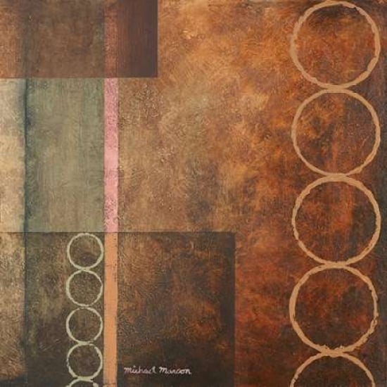 Circles in the Abstract I Poster Print by Michael Marcon-VARPDX7212A Image 1