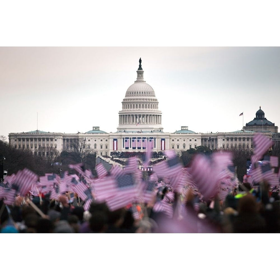 Flags at the National Mall Poster Print - Artographie-VARPDX72475 Image 1