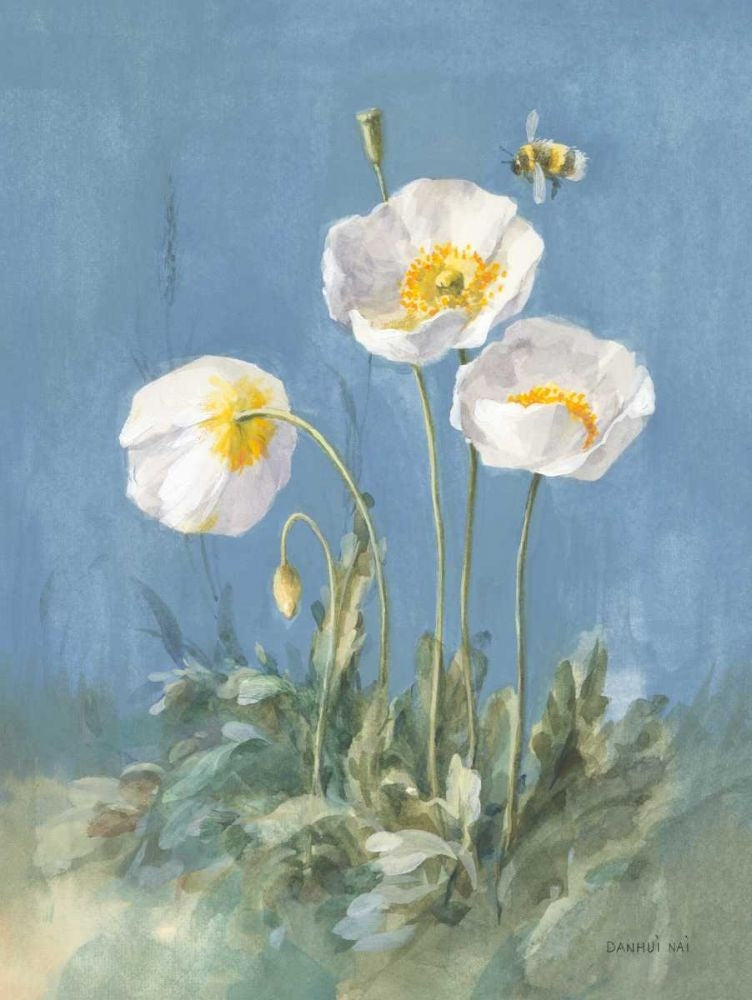 White Poppies II by Danhui Nai-VARPDX72641 Image 1