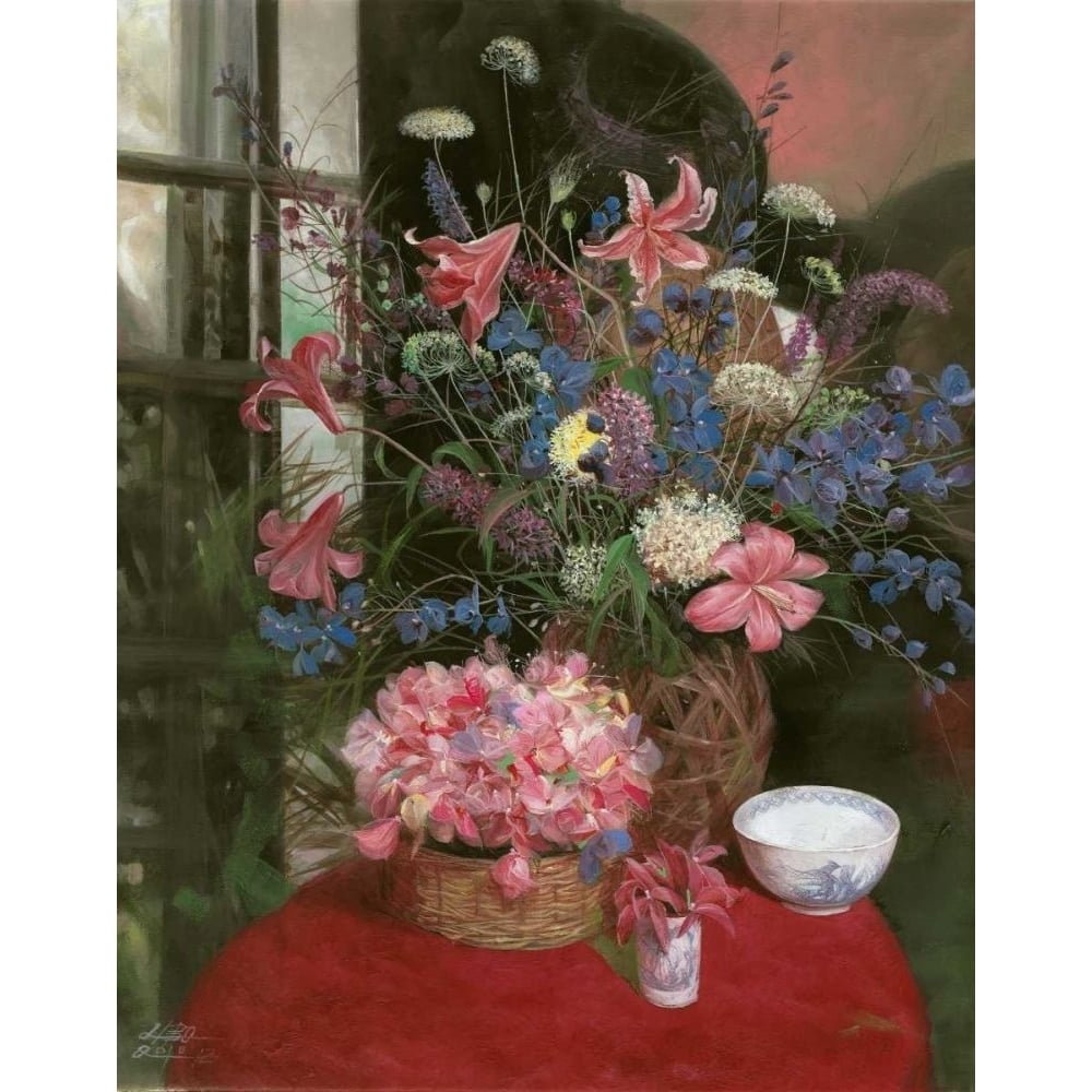 Floral Still Life I Poster Print - Li Bo-VARPDX72775GG Image 1