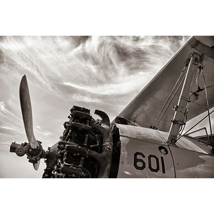 Aero Maquina Big Yellow Sepia Poster Print - Nathan Larson-VARPDX73111 Image 1