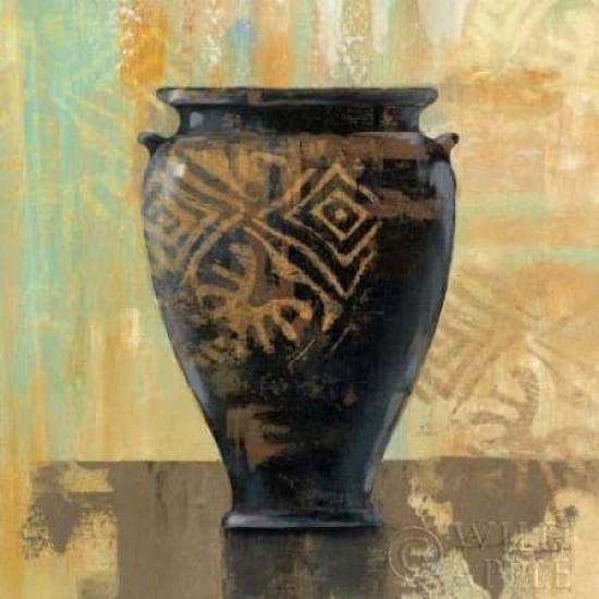 Glazed Pot III with Decoration Poster Print by Silvia Vassileva-VARPDX7323 Image 2