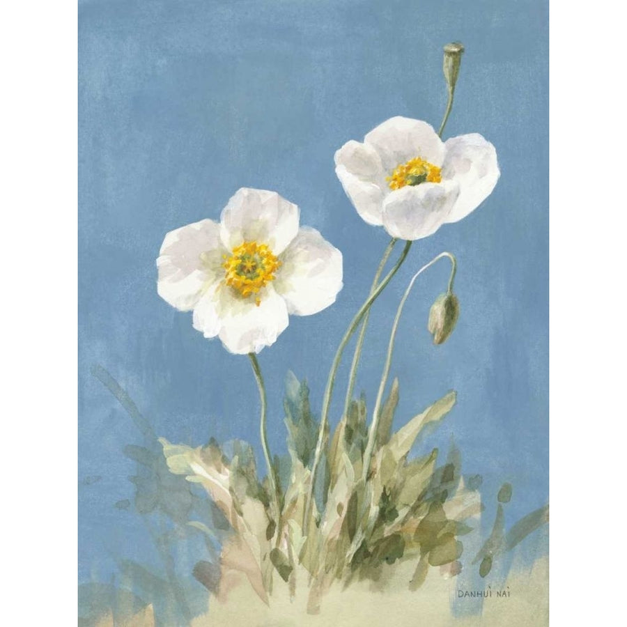 White Poppies I No Butterfly by Danhui Nai-VARPDX73434 Image 1