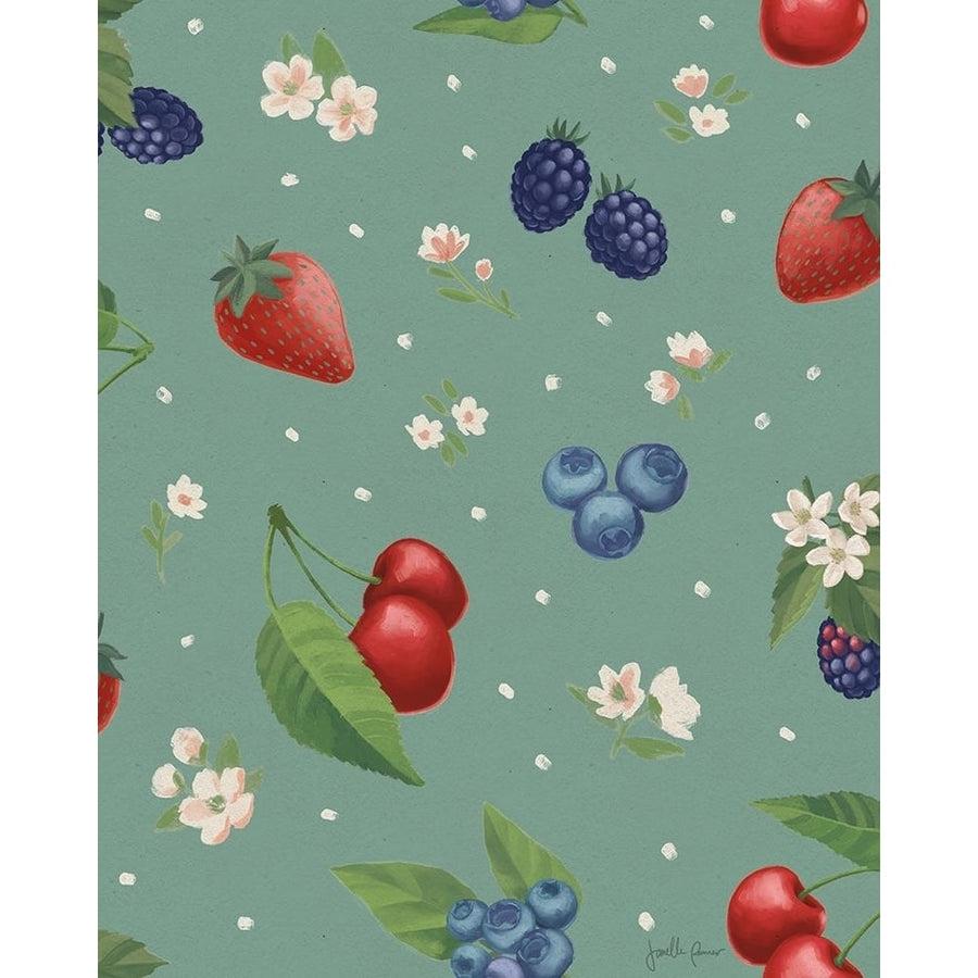 Berry Breeze Pattern ID Poster Print - Janelle Penner-VARPDX73448 Image 1