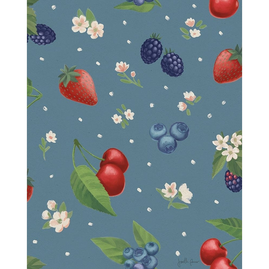 Berry Breeze Pattern IE Poster Print - Janelle Penner-VARPDX73449 Image 1