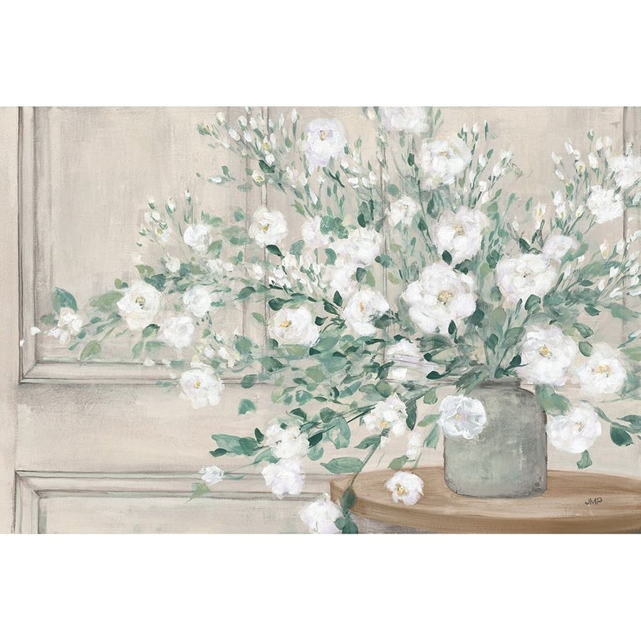 White Bouquet Neutral Poster Print - Julia Purinton-VARPDX73674 Image 1