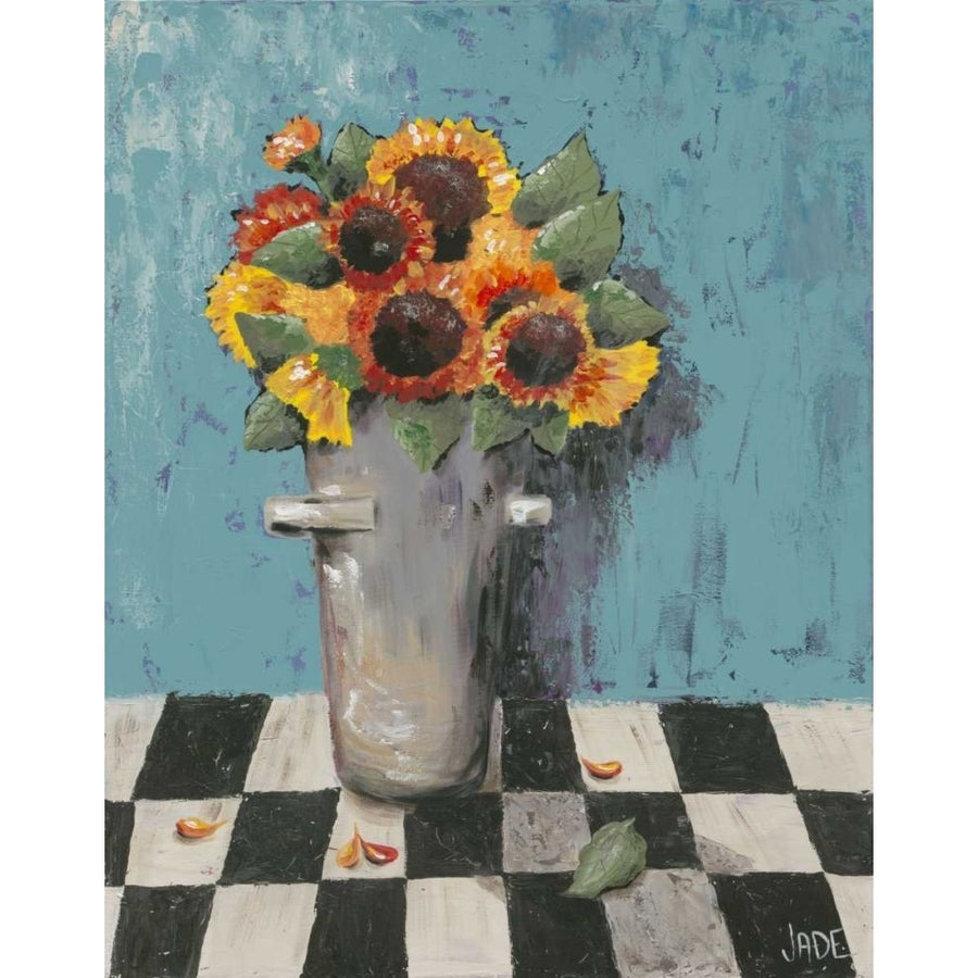 Bright Sunflowers Poster Print - Jade Reynolds-VARPDX73920GG Image 1