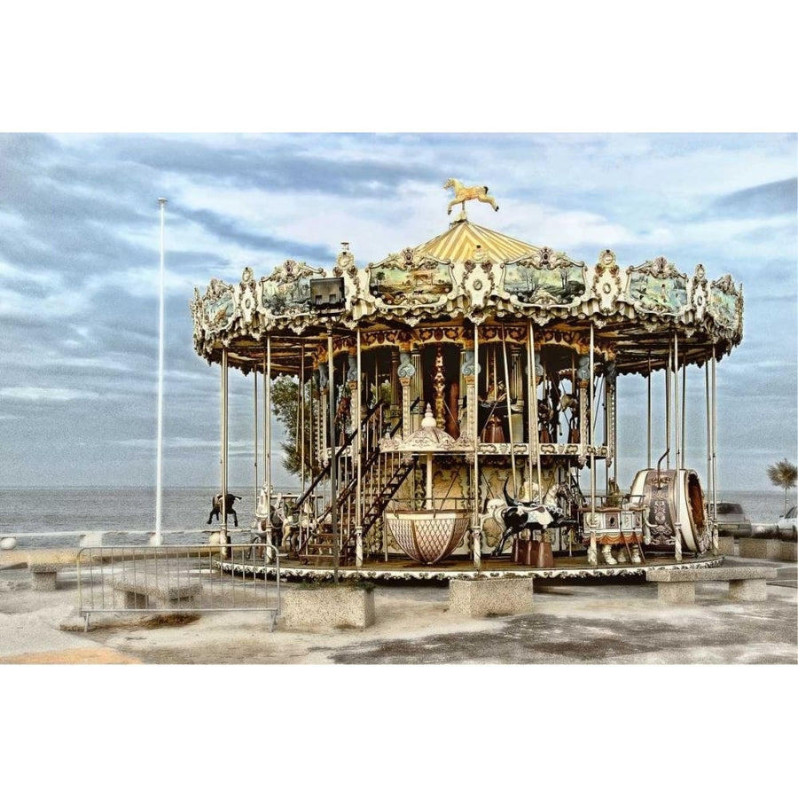 Arcachon Carousel Poster Print - Colby Chester-VARPDX74150GG Image 1