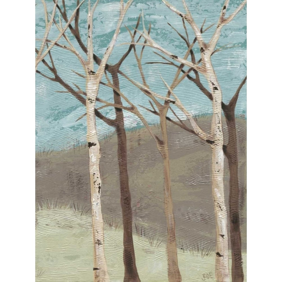 Blue Birches II Poster Print - Jade Reynolds-VARPDX74160GG Image 1