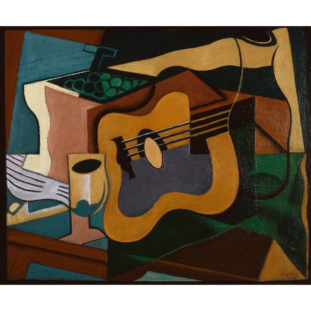 Still Life with Guitar 1920 Poster Print - Juan Gris-VARPDX74210 Image 1